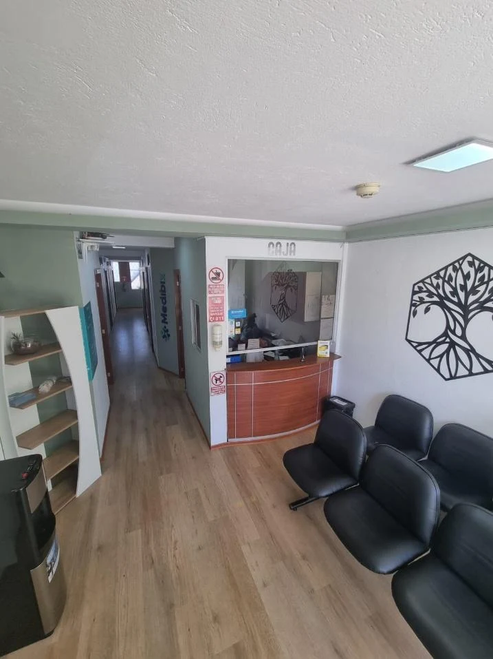 Recepción y sala de espera de Medibix